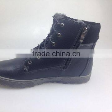 2016 High quality leather boot men warm fur lining specially outsole long boots                        
                                                Quality Choice