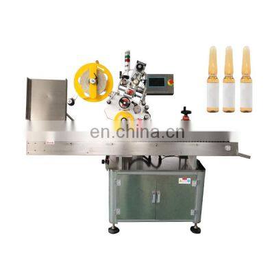 Horizontal Type Cosmetic Ampoule Sticker Labeling Machine