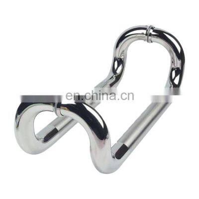 stainless steel pull door handle for thickened stainless steel glass shower door shower handle
