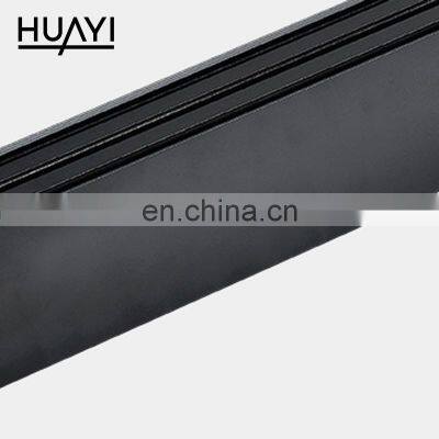 HUAYI High Brightness 25w 30w 50w Aluminum Indoor Supermarket Office Ceiling Hanging LED Linear Light photo-2