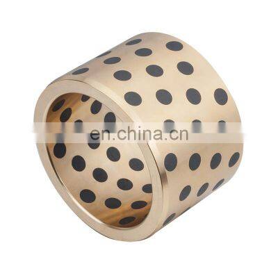 Customized Self Lubricated Bronze Oiles 500sp Bushing With Graphite photo-3
