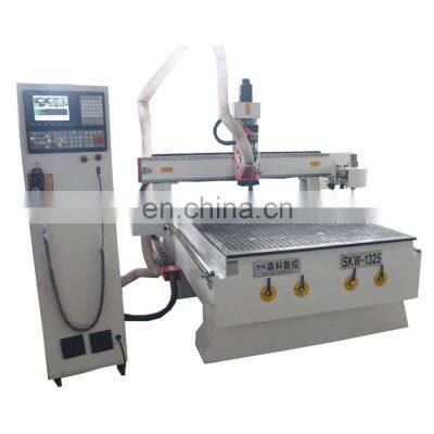 Popular Price SKW-1325DC Automatic Metal Wooden Industry Penumatic ATC CNC Router photo-4