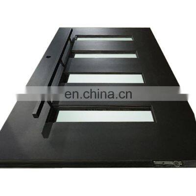 Contemporary House Safety Door Entrance Steel Pivot Design Front Door for Sale