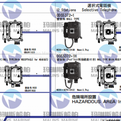 NHE ODA1182-1 Non-Water-Proof Desk/Wall Telephone photo-3