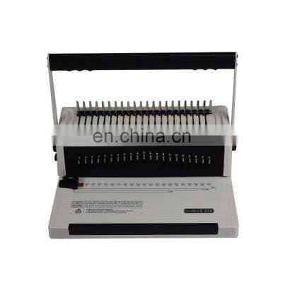 SBM-C20A Professional Manual Notebook A4 Comb Binding Machine Best Low Price photo-3