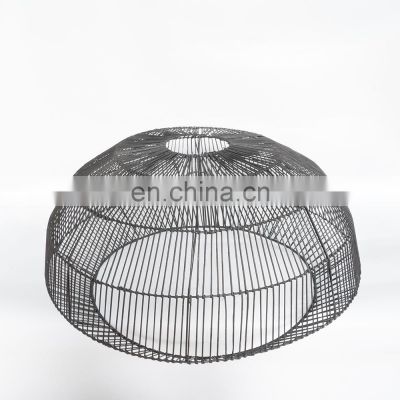 Hot sale Mid Century Wicker Pendant Lampshade Rattan Chandelier Handwoven Light vietnam cheap wholesale