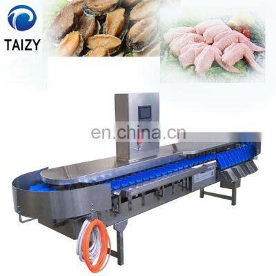 Abalone sea cucumber chicken legs chicken wings weight sorting machine