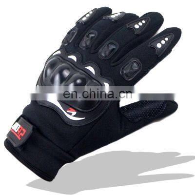 Customized Outdoor Touch Screen Full Finger Protective Racing Motos Antislip Motorcycle Gloves photo-3