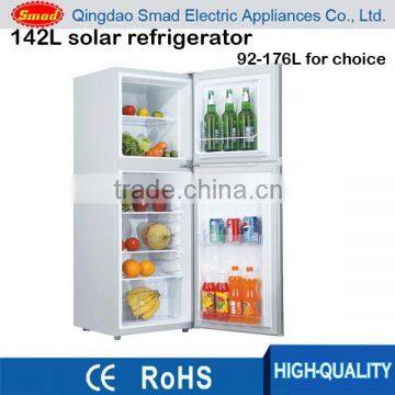 142L Solar Power Refrigerator Fridge Freezer Refrigerator Solar