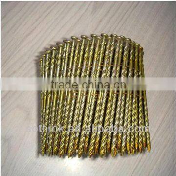 Wire weld coil nails