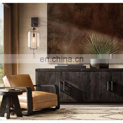 Custom Luxury Blown Glass Wall Lamp FULCRUM SCONCE for Villa Living Room photo-2