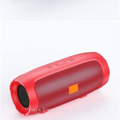 Portable Bluetooth Speaker Column Stereo HiFi Heavy Bass Wireless Soundbar Subwoof Loudspeaker Supports AUX TF Card FM Radio