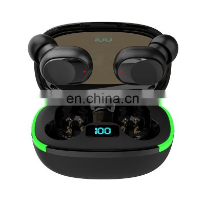 New Y70 Wireless Charging Touch Control Headset In-ear Sport Waterproof Bt Earphone Mini Wireless Tws Earbuds