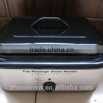 Latest 18 q massage stone heater with CE RoHS