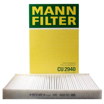 Original Genuine MANN Cabin Filter Car Engine Filter CU2940 6479.41 For PEUGEOT