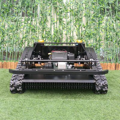 remote controlled lawn mower, China slope mower remote control price, remote control mower for slopes for sale