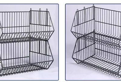Metal Storage Wire Mesh Roll Plastic Pallet Nesting Container photo-5
