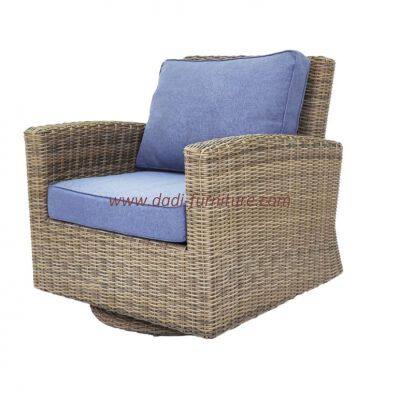 Luxurious Forever Patio Modern All Weather Outdoor Patio Garden Furniture Aluminum Frame Wicker Rocking and Swivel Chair