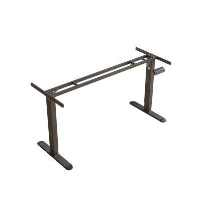 Mns Electric Standing Desk Hand Lift Table Glass Study Table for Living Room Furniture Linear Actuator for Enhanced Work photo-4