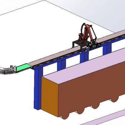 Fully Automatic Truck Loading Robot Six-Axis Bagged Compound Fertilizer Robotic Arm, Composite Loading Robot 1200-1400 Bags per Hour photo-3