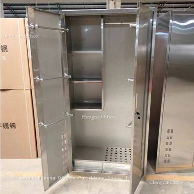 Slim Janitorial Cupboard for Small Janitor Room, Compact Mop Storage Cabinet With Removable Drip Tray & for Restaurant Kitchen photo-3