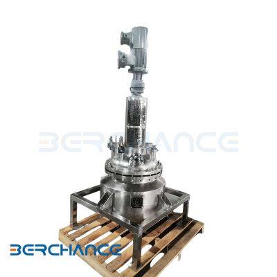 Jacketed Stainless Steel Chemical Reactor Pressure Vessel for Industry Reaction Vessel