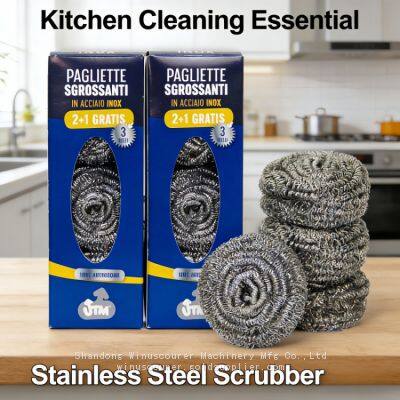 Éponge à nettoyer la cuisine sur mesure, 3 pack. Élimination puissante des taches pour le ménage.