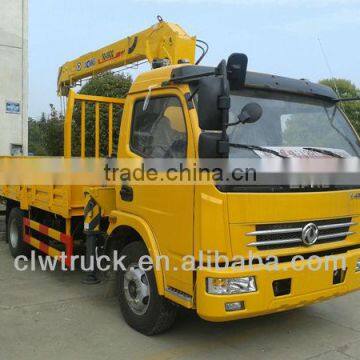 Hot Sale Dongfeng Mini Crane Truck, 4x2 Used Truck Crane