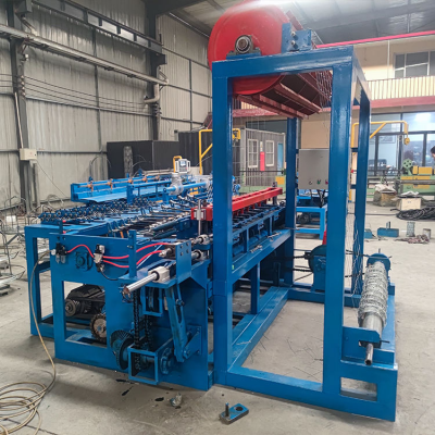 Automatic Hinged Lawn Fencing Production Machine, PLC Pump, Motor, and Gears, Suitable for Construction and Agricultural Metal Wire Mesh Equipment photo-5