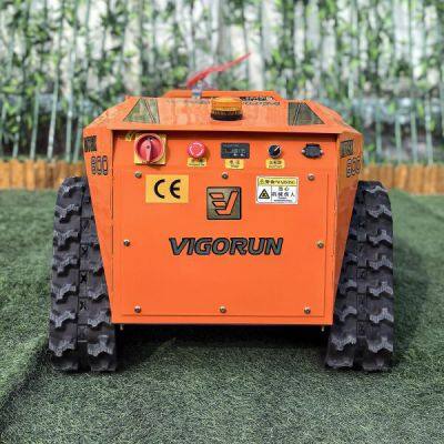 Vigorun MTSK800 Industrial Grade Gasoline Powered Remote Controlled Lawn Mower Flail Cutting High Torque Engine photo-2