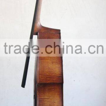 Unfinished 1/16 Gamba Shaped Student Hybrid Double Bass/ Solid Top photo-3