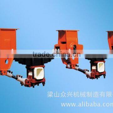 suspension with leaf spring American/Germany/Single-Point(Bogie) type semi trailer/truck 13/16/18 Tons