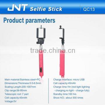 Wholesale Low Price High Quality QC13 Flexible Hand Self-portrait Manfrotto Selfie Stick photo-1