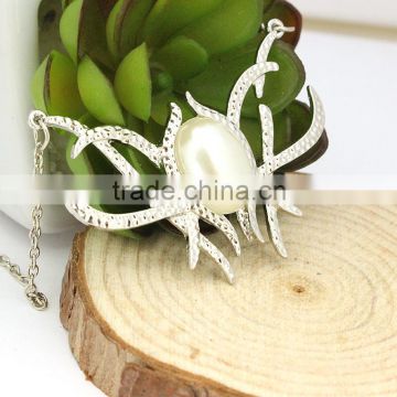 New Fashion Simple Pendant Necklace, Big Pearls Necklace Wholesale