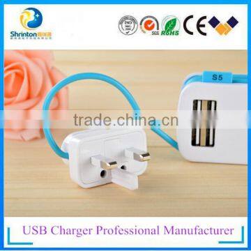 Multi Usb Travel Charger Home Charger Wall Charger EU,US, AU Plug photo-4