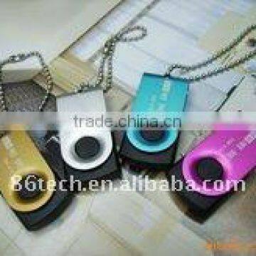 Swivel 16GB usb disk with gift usb flash disk