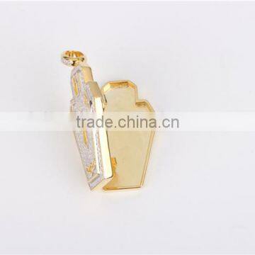 Popular Hip Hop Style Pendant 925 Sterling Silver Pendant for Young Men photo-3