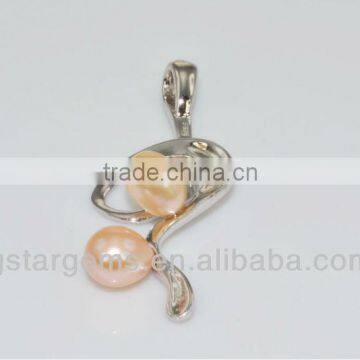 925 Silver Jewelry Fresh Water Pearl Pendant