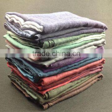 Wholesale Woman Fashion Gradient Cotton Viscose Shawl