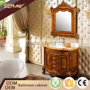 Free Shipping Canada Wash Basin Wooden Bathroom Mirror Cabinet