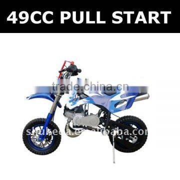 Electric motorcycle 2-stroke mini moto, forced air-cooled dirt bike