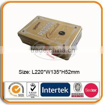 Factory Direct Sale Chocolate Tin Box