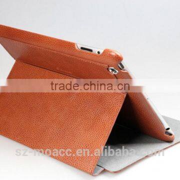 Genuine Leather stand case for ipad air 2