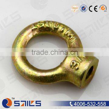 high quality yellow zinc plated jis b1169 locking eye nut