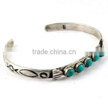 Turquoise 925 Sterling Silver Bracelets