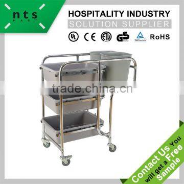 Restaurant wheels food service cart