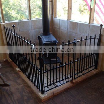 wrought iron safety fence,stove fence