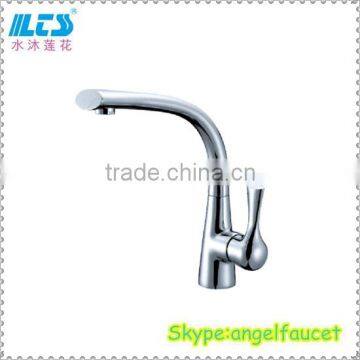 Brass wash hand basin faucet hot cold water mixer tap