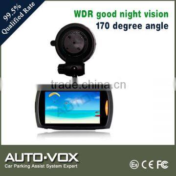 New design black box car dvr 1080p with night vision