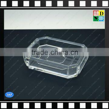 Hotel/home Use Acrylic Clear Soap Dishes Dispenser
